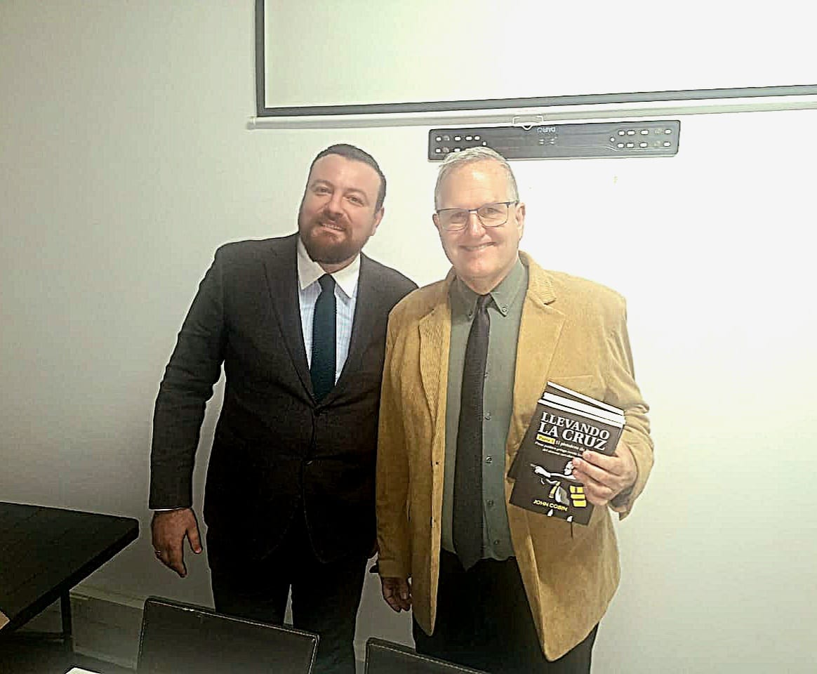 With Sebastián Izquierdo